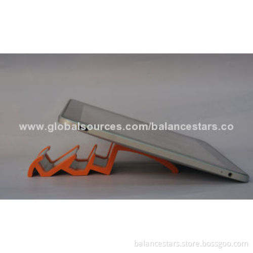 Colorful Universal Aluminum Anti-slip Holder for All iPad/Tablets and Mobile Phone, OrangeNew
